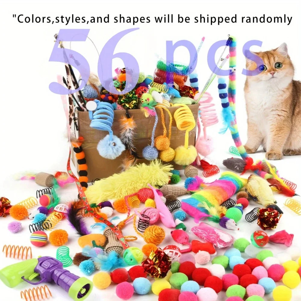 Mixed Pack Cat Toys